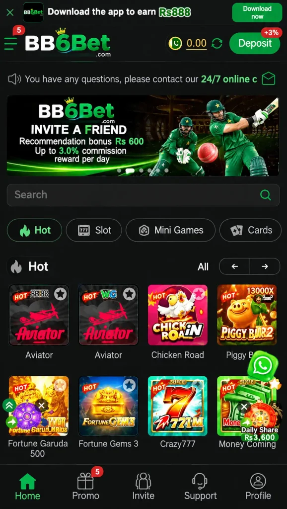 BB6Bet Game APK