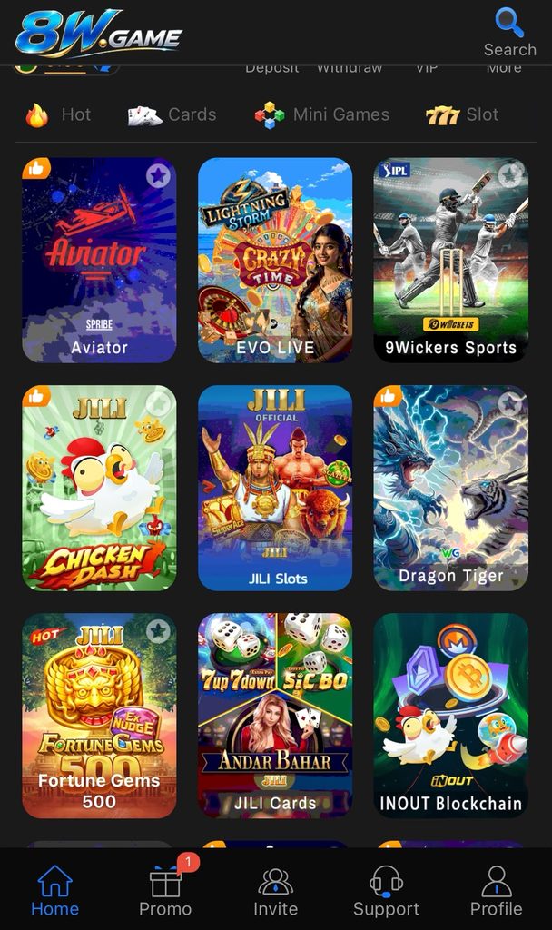8W Game Download